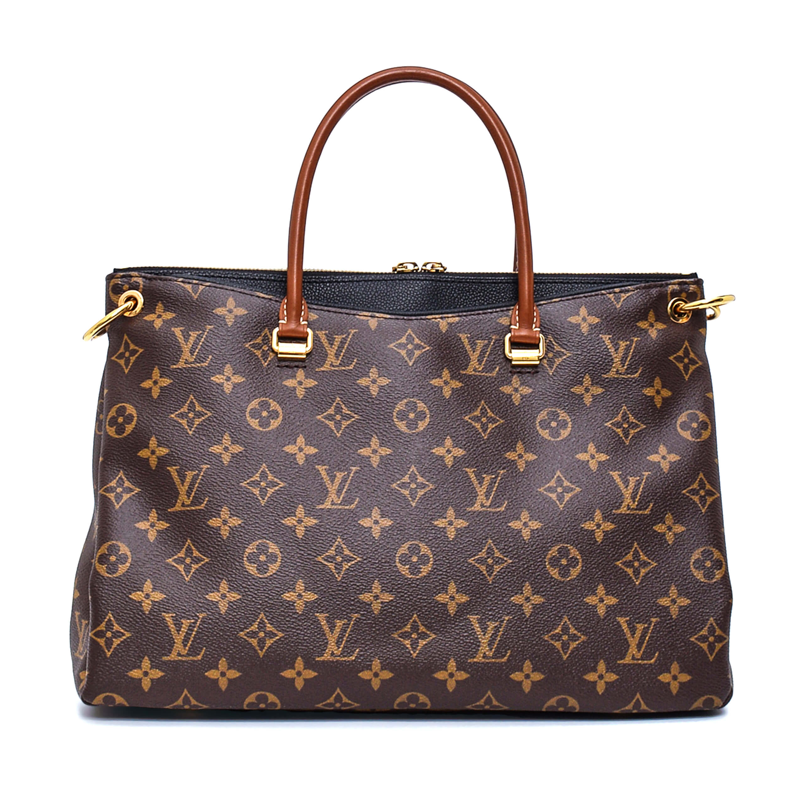 Louis Vuitton - Monogram Canvas&Brown Pallas MM Bag 